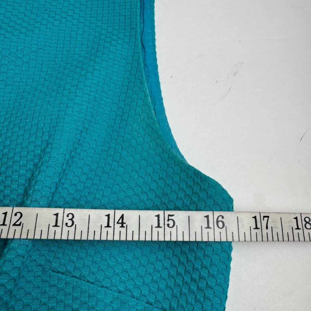 Eliza J Teal Sleeveless Midi Sheath Dress - Picture 10 of 11